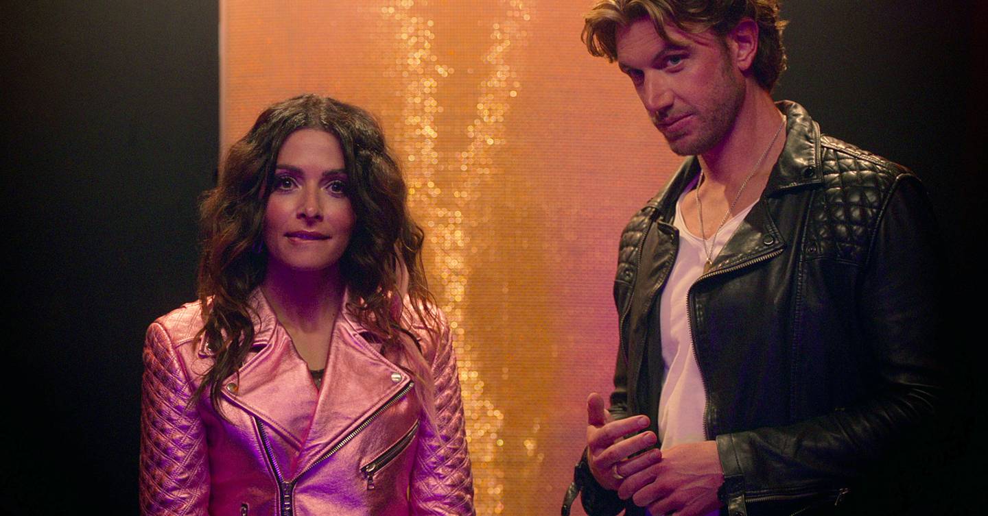 We just found out that Sex/Life actors Sarah Shahi and Adam Demos are dating for real and we are SHOOK 1 We just found out that Sex/Life actors Sarah Shahi and Adam Demos are dating for real and we are SHOOK