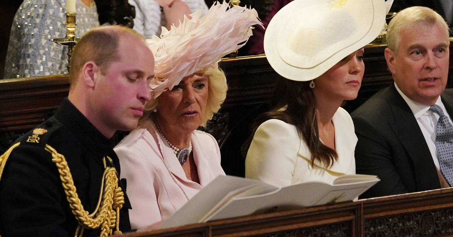 Kate Middleton Side Eyes Camilla Parker Bowles At The Royal Wedding ...