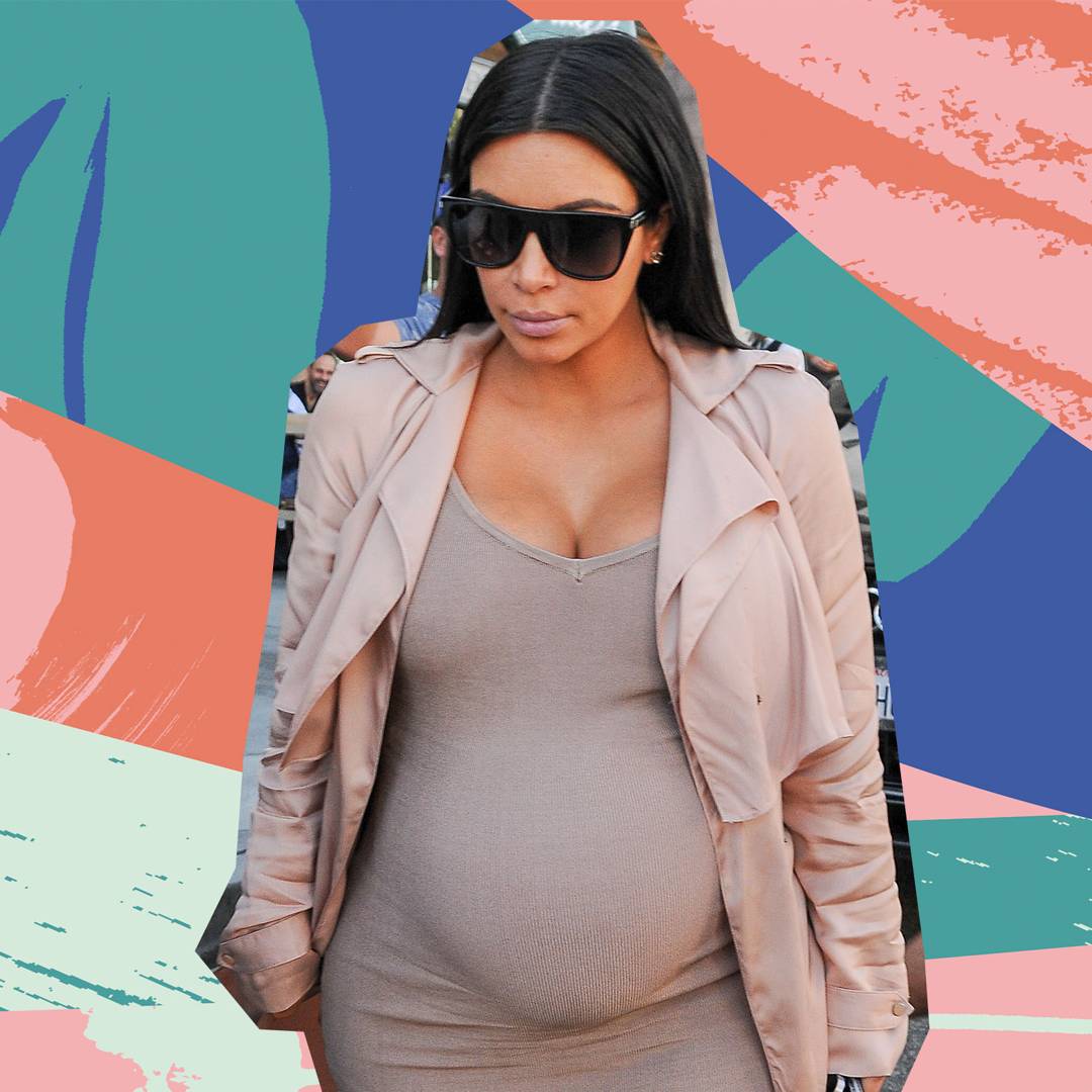 Image: 'Pregnancy is already such a difficult experience, and now you have to worry about looking skinny while you do it?' People aren't happy with Kim Kardashian's shapewear maternity line