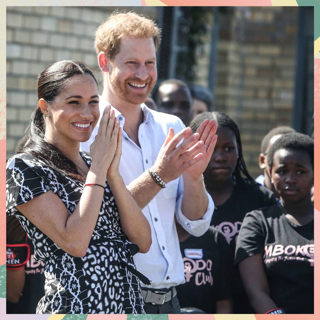 Image: Prince Harry fixing Meghan Markle's ponytail is all you need to see today