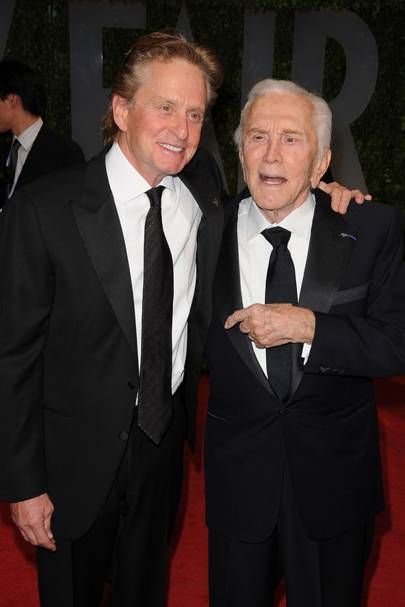 Michael Douglas & Kirk Douglas