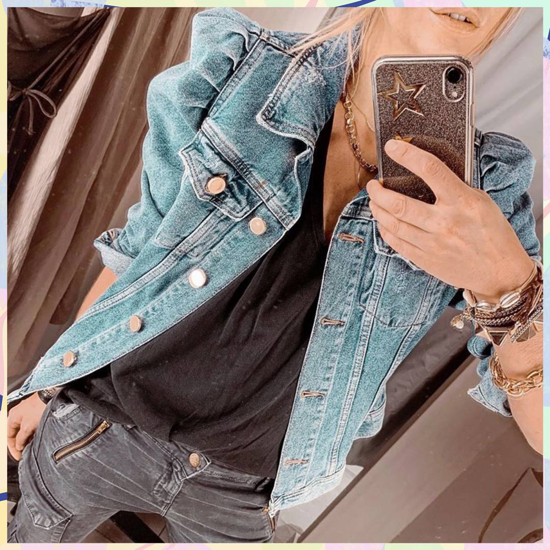 Image: Over 2,000 of River Island's super-flattering denim jackets have sold in the last 48 hours... and it's just been restocked(!)