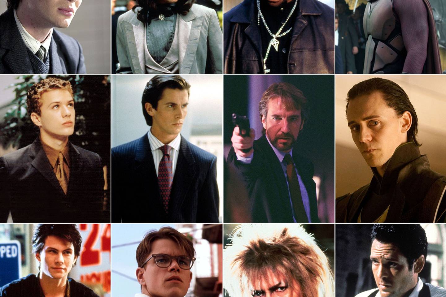 Hot & sexy bad guys in movies Tom Hiddleston, Benedict Cumberbatch Glamour UK