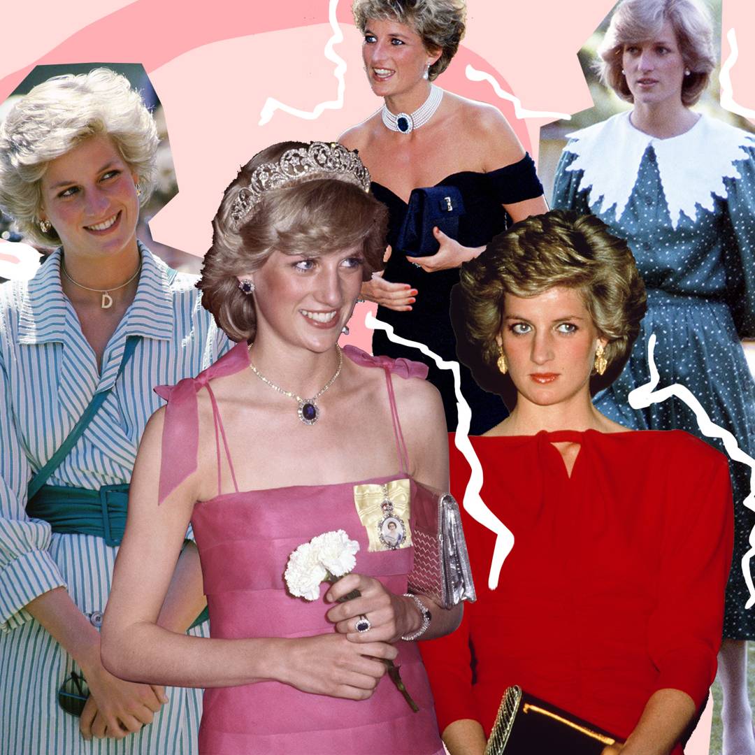 Image: Oversized collars, Bardot necklines and shoulder pads: The fashion trends Princess Diana gave us that we still wear today