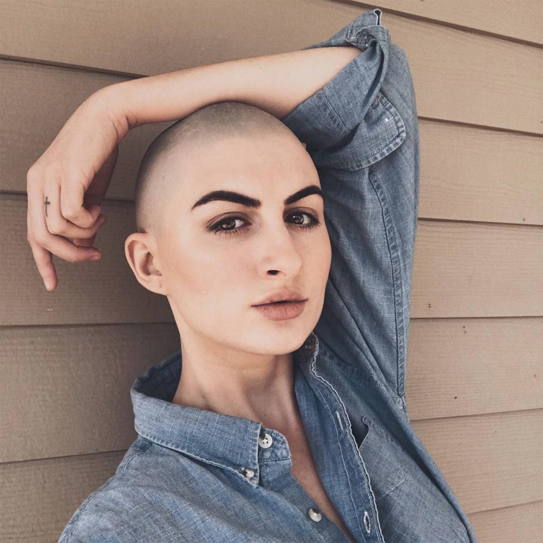 Shaving Grace Barbers Instagram 9 Women On Shaving Their Head Glamour Uk