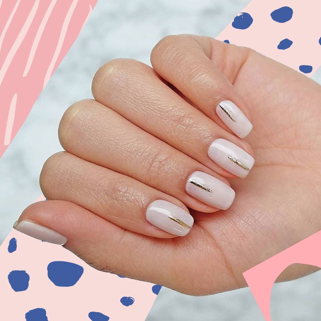 Image: These simple nail art designs are perfect for an easy, at-home manicure