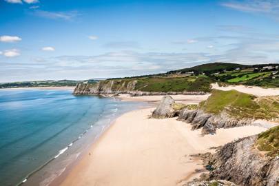 Crawley Beach, Gower Peninsula, Wales