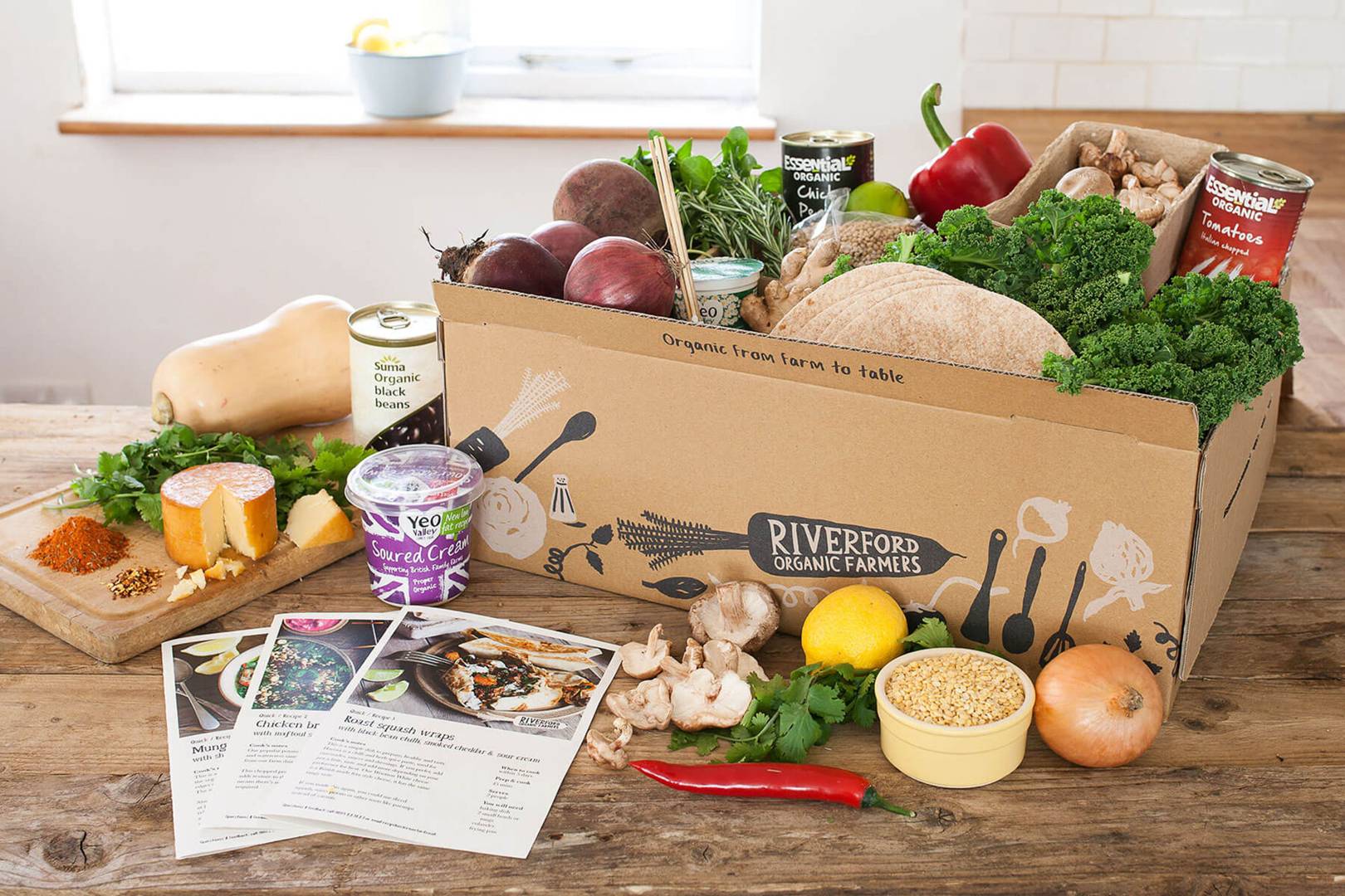 organic meal boxes