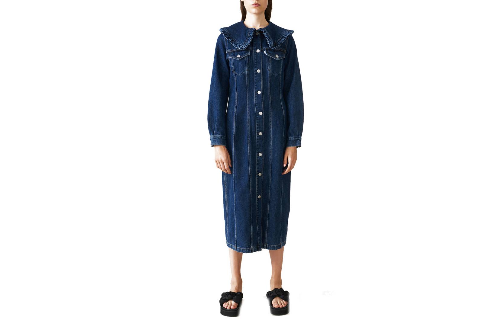 25 Best Denim Dresses For Spring 2021 Wardrobe MustHave Glamour UK