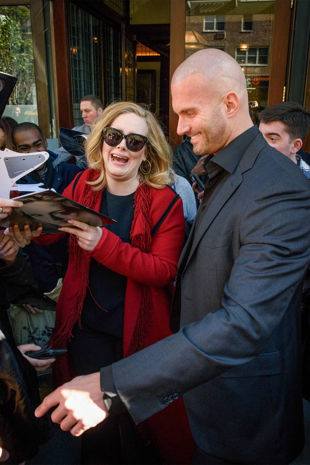 Adele's Bodyguard Pictures Sexiest Celebrity Bodyguard Yet Glamour UK