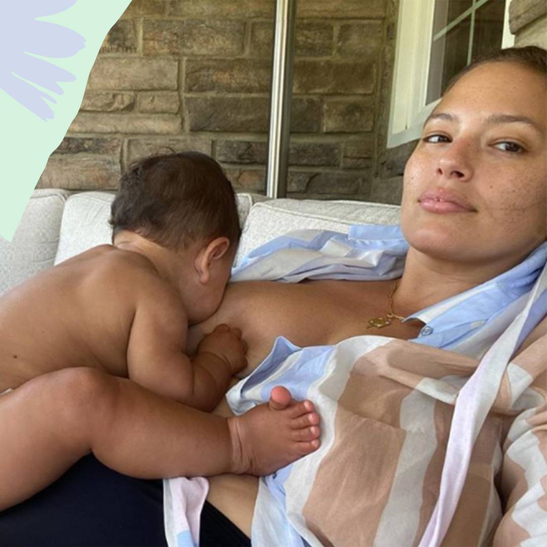 Image: Ashley Graham opens up about post-pregnancy body positivity, stretch marks and lockdown leg hair