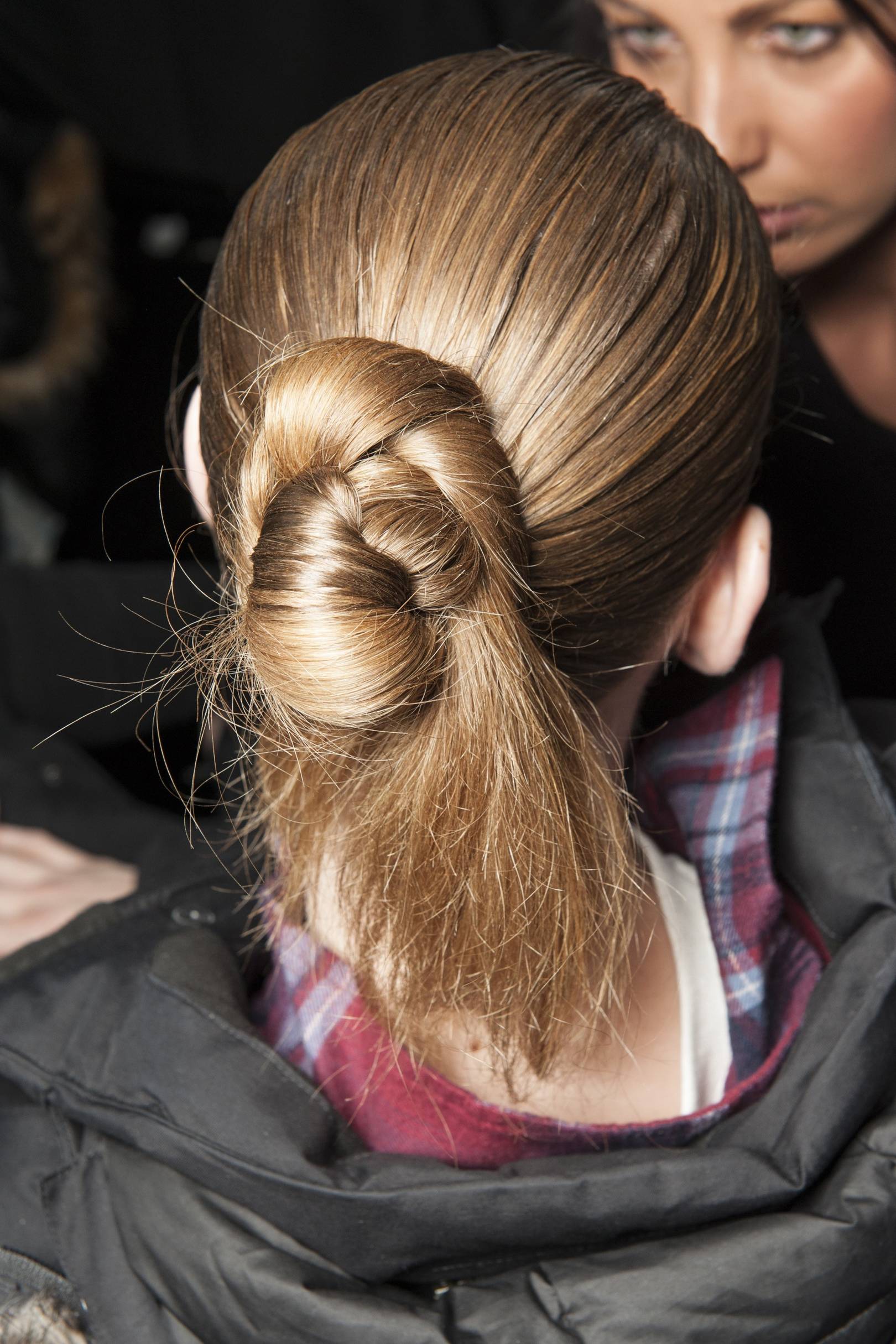 The Pun Hairstyle Half Bun Half Ponytail How To Pictures Glamour Uk