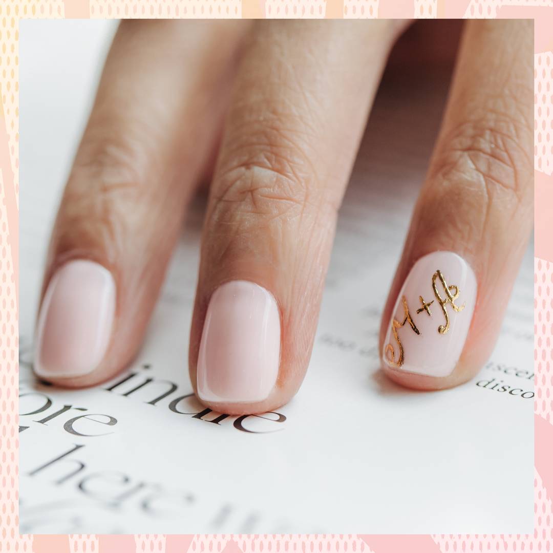 Image: This is the manicure the chicest brides will be rocking at their wedding this season