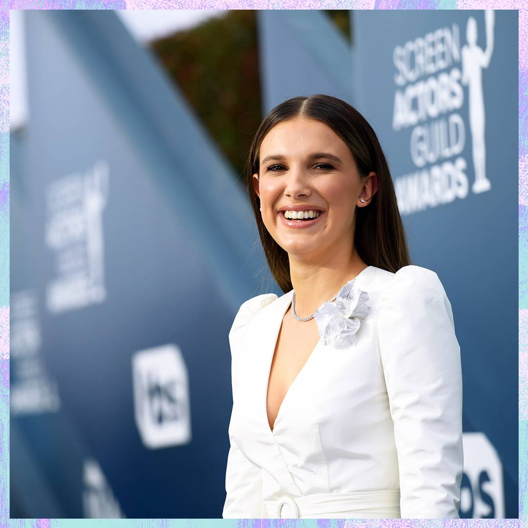 Image: Millie Bobby Brown just wore a dress over trousers at the SAG Awards & now we want to wear a dress over trousers