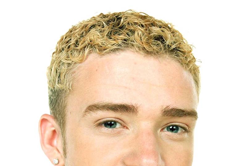 Justin Timberlake best hairstyles 90s hair, NSYNC Glamour UK