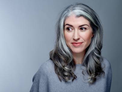 Woman Reveals Why She Let Her Hair Go Grey In Her Thirties 