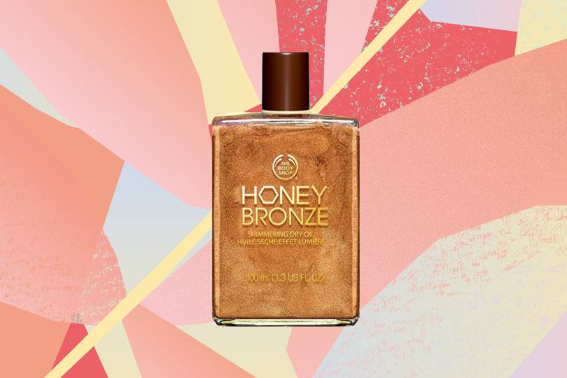 The Body Shop's Honey Bronze Oil Fenty Body Lava Dupe Glamour UK