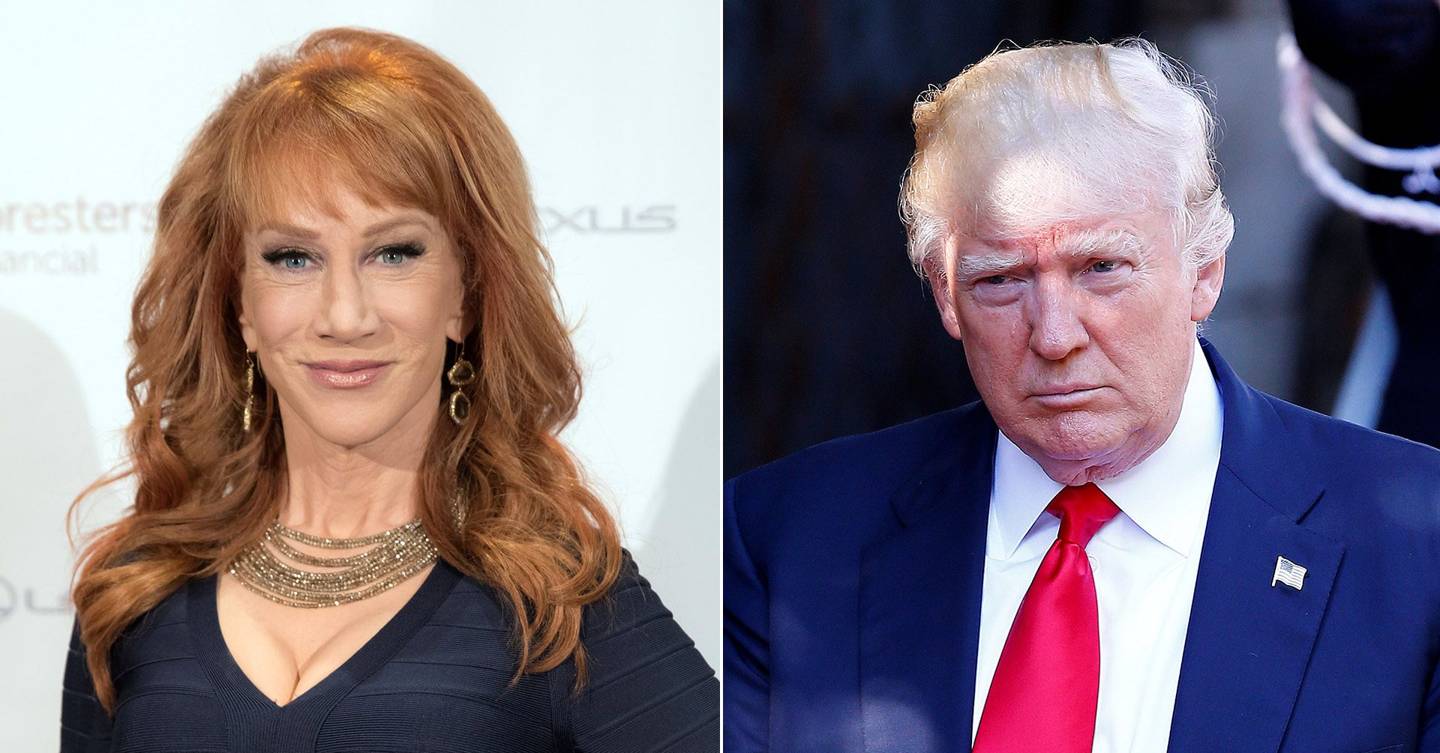 Kathy Griffin Fired For Trump Decapitated Photo Cnn Controversy Glamour Uk