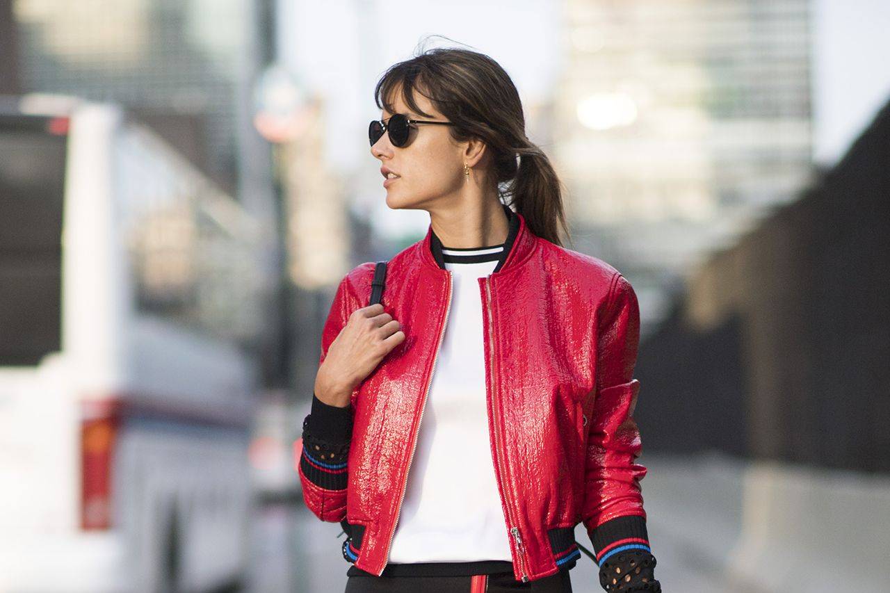 Celebrities Wearing Bomber Jackets Winter Celebrity Style And Outfits Glamour Uk 