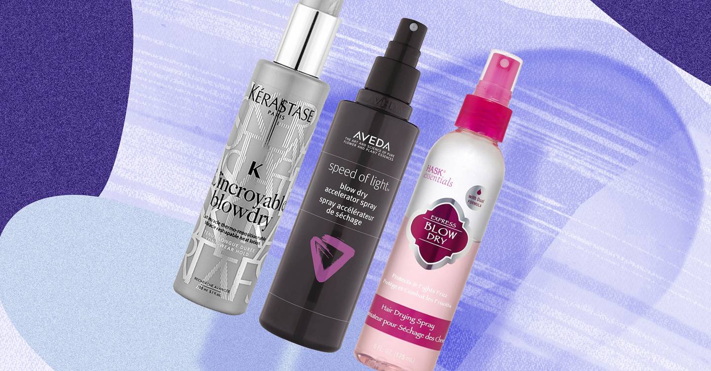 The Best Quick Dry Sprays For Hair 2019  Glamour UK