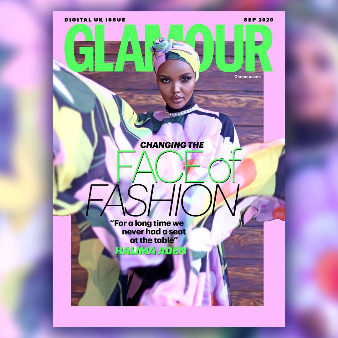 Image: 'I was 5ft 5in and wore braces and the hijab. People were not expecting to see somebody who looked like me enter these spaces': Halima Aden is GLAMOURâs September digital cover star