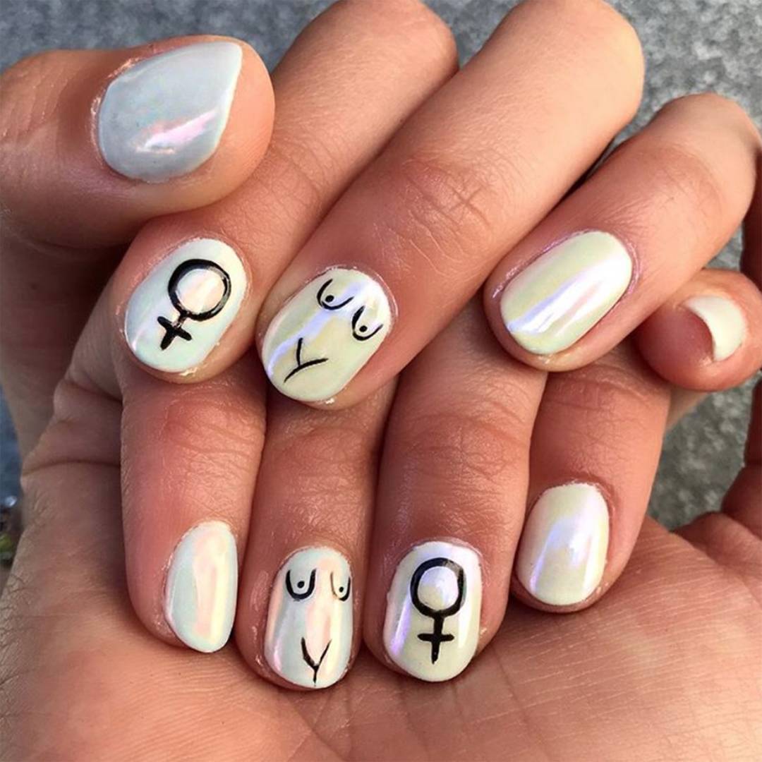 Image: Feminist fingertips: The empowering nail art designed to make a statement