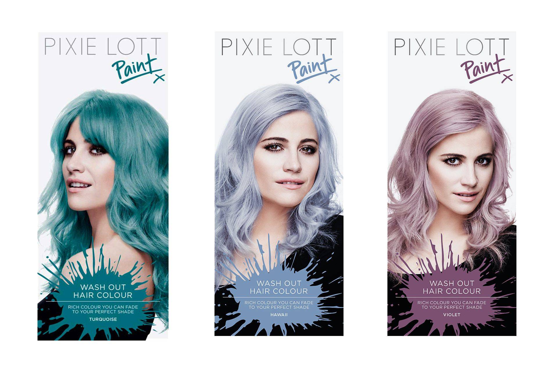 Temporary Pastel Hair Dyes Festival Hair Colours Glamour UK