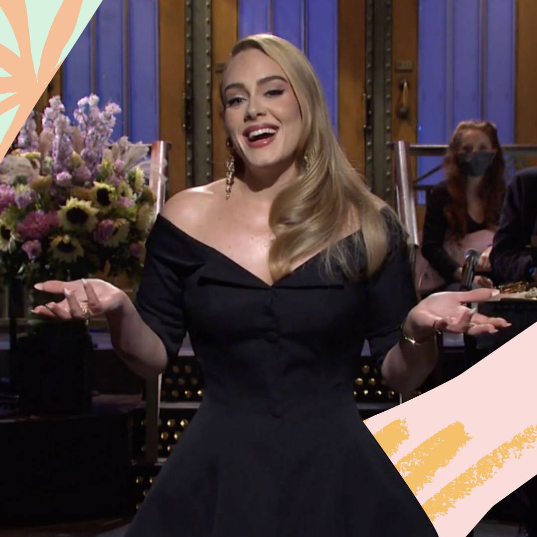 Image: Adele made her comeback on SNL where she joked about her weight loss and relationships... and the internet has many opinions