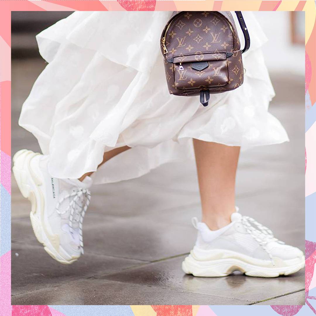 Image: These are the white trainers everyone's buying this season