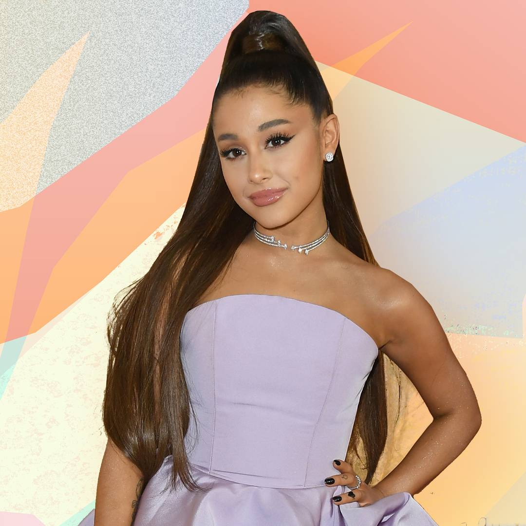 Image: Ariana Grande revealed her natural hair and it's seriously major