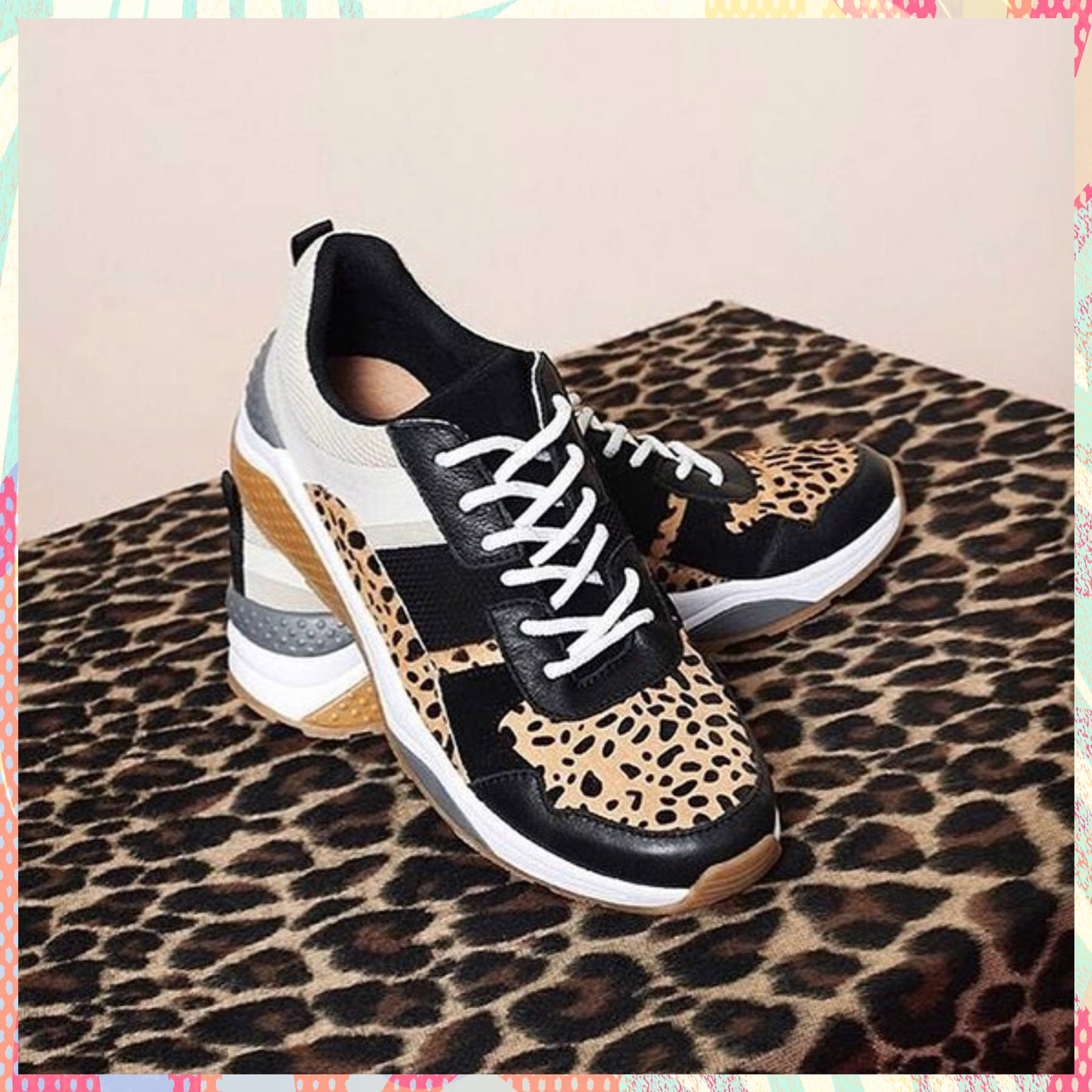 Leopard print trainers marks and spencer Clearance