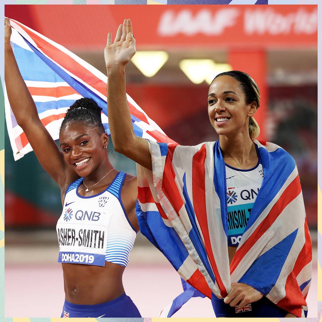 Image: Why Katarina Johnson-Thompson and Dina Asher Smith are the idols we NEED right now