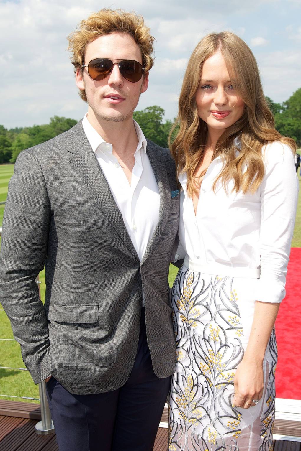 Laura Haddock husband Sam Claflin CUTEST couple Audi Polo | Glamour UK