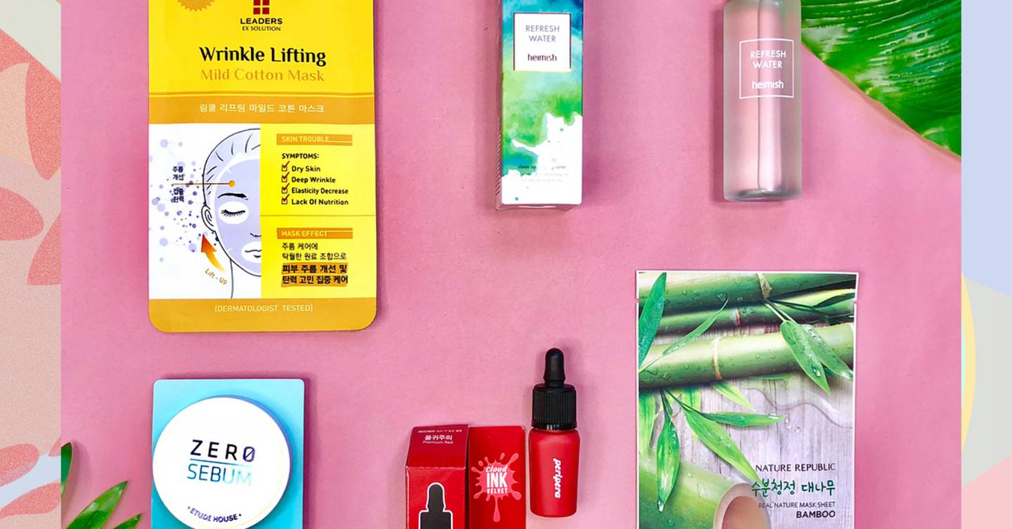 Box Beauté Coréenne Thème Amour – Produits Pour Teint Lumineux, Marque Mes Petits Moments