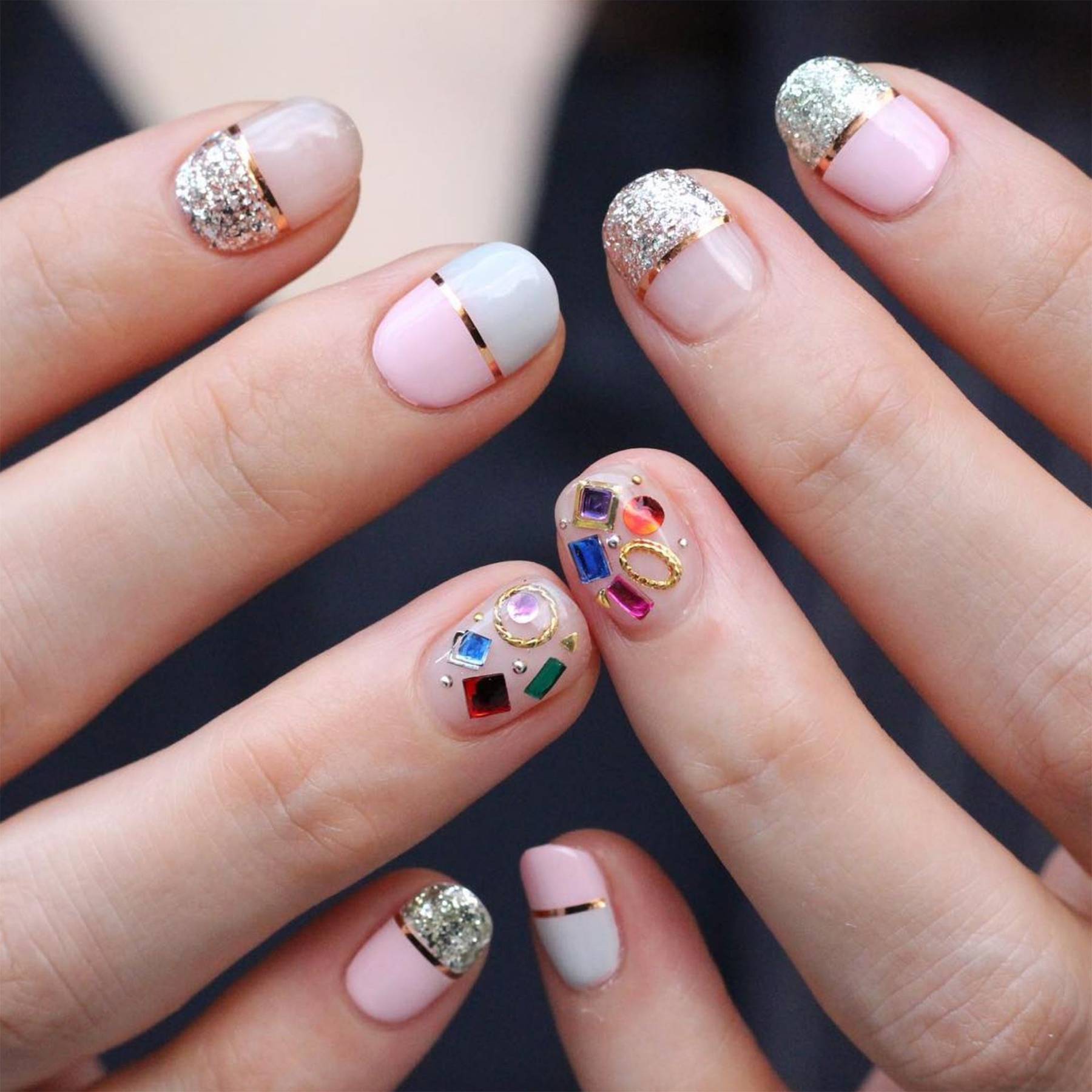 Korean Nail Art - Nail Designs & Pictures from Instagram | Glamour UK