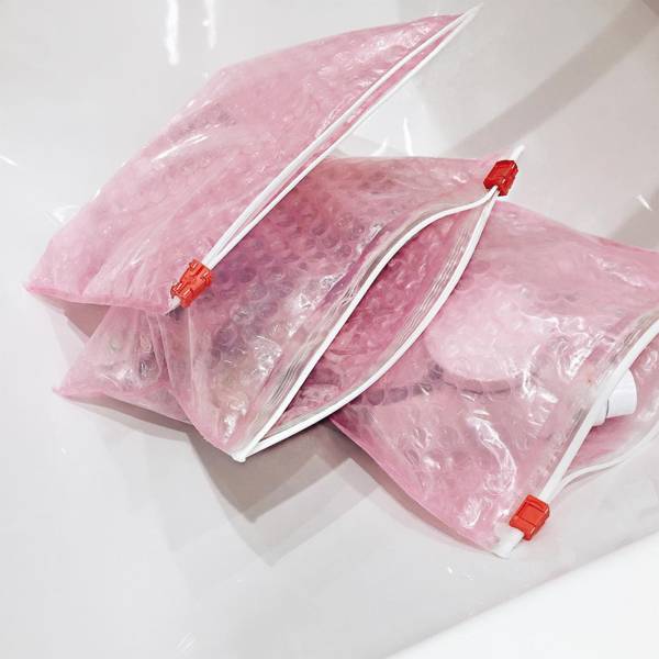 Glossier Pouch 11 Genius Glossier Girl Ways To ReUse Your Pink Pouch Glamour UK