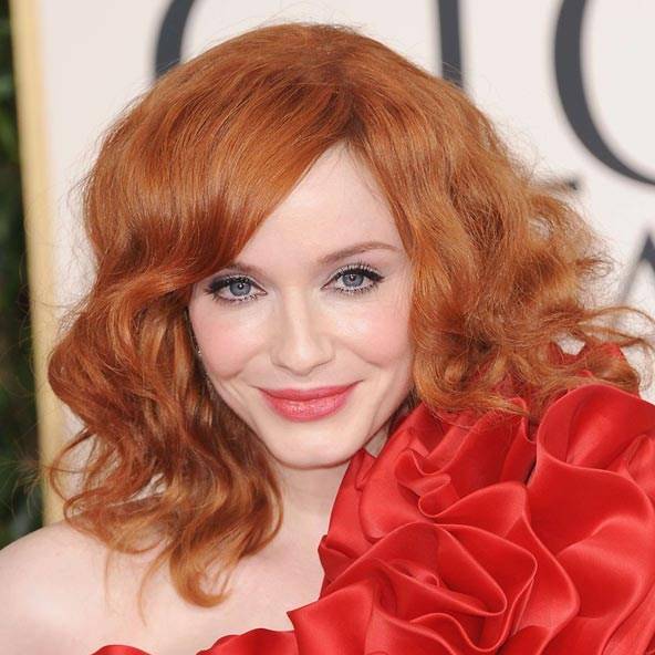 Christina Hendricks Look Book - Celebrity Hair Hairstyles Make-Up ...