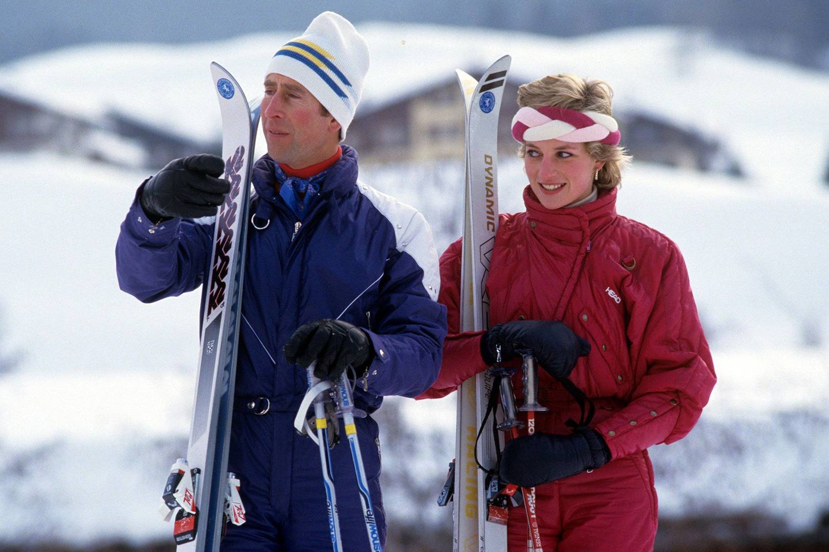 Celebrities skiing & iconic photos of royals skiing Glamour UK
