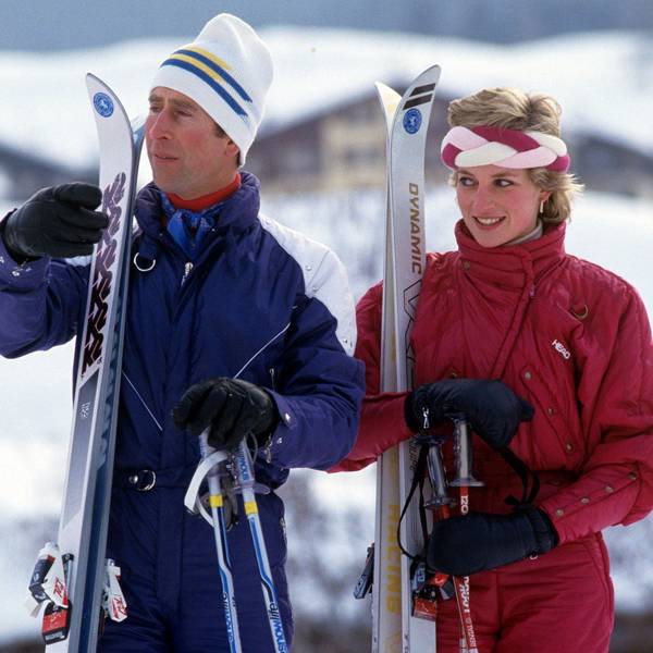 Celebrities skiing & iconic photos of royals skiing | Glamour UK