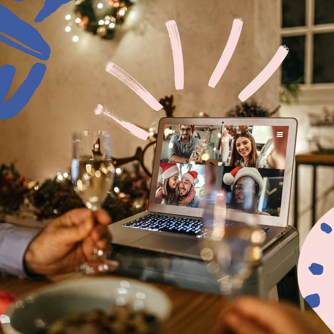 Image: How to throw a virtual Christmas party that you and your mates will actually enjoy