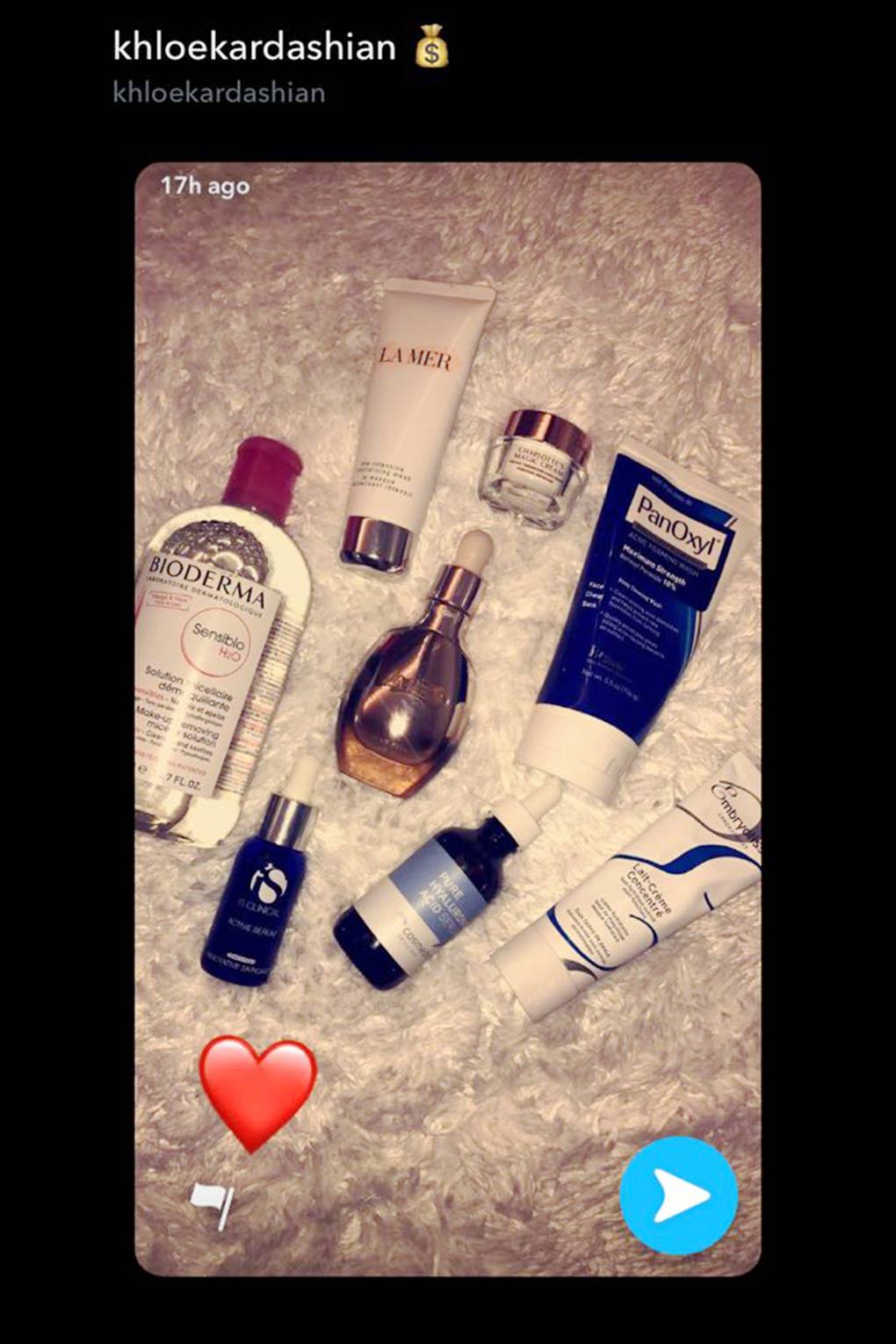 khloe kardashian skin care