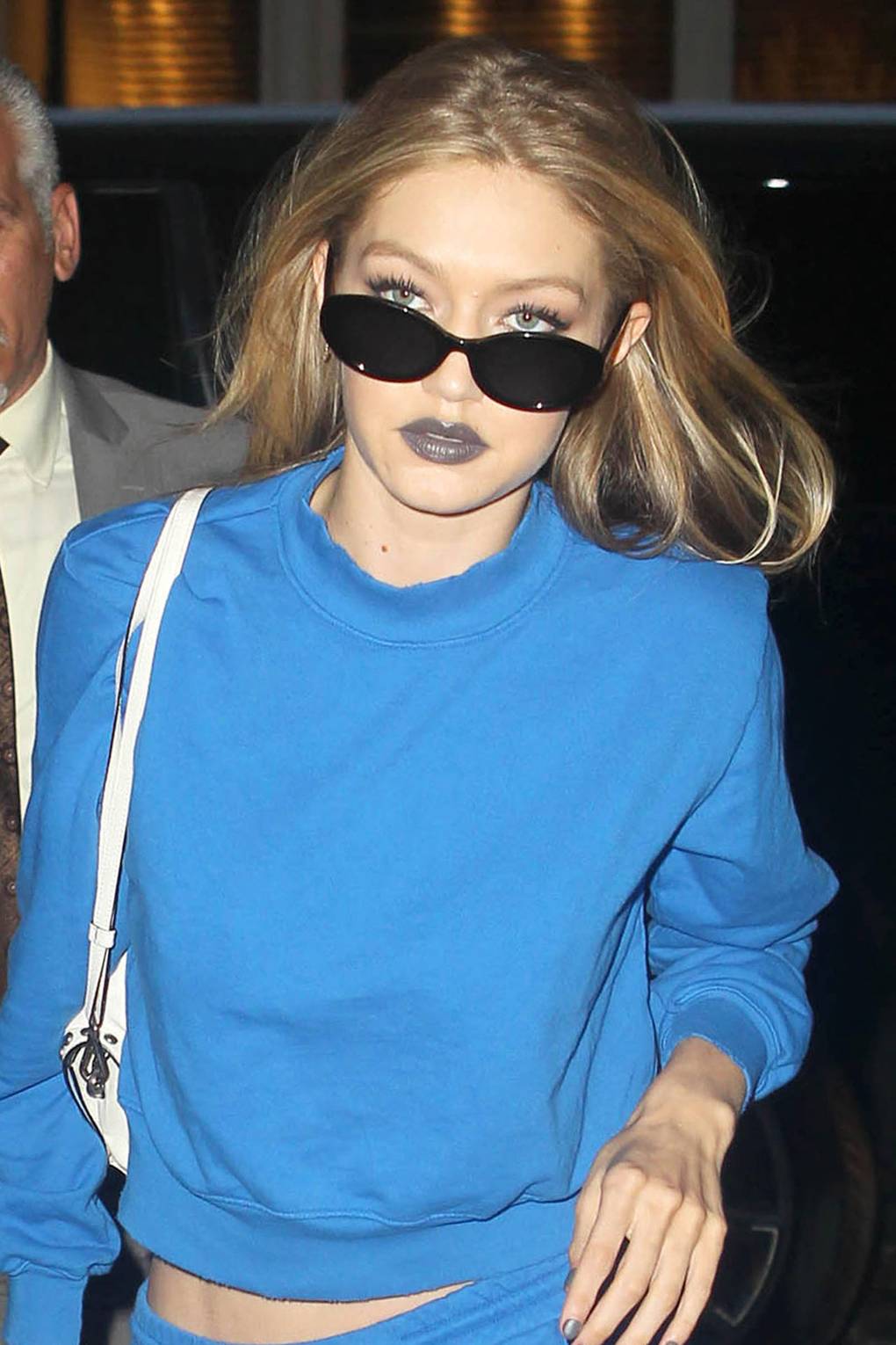 blue grey lipstick