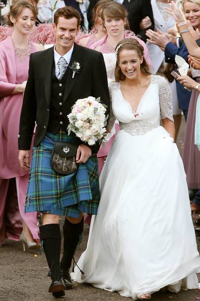 Andy Murray Wedding Pictures: Kim Sears Wedding Dress Pictures ...