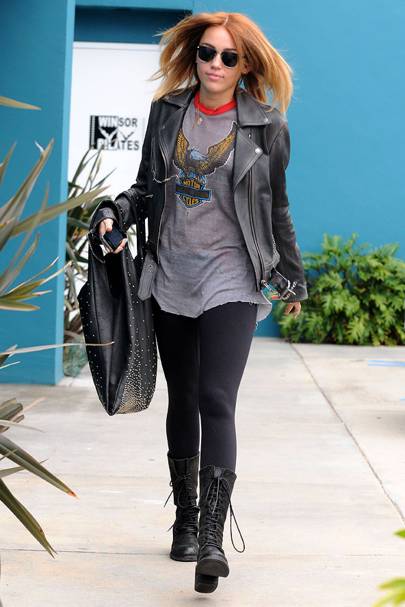 miley cyrus outfits casual