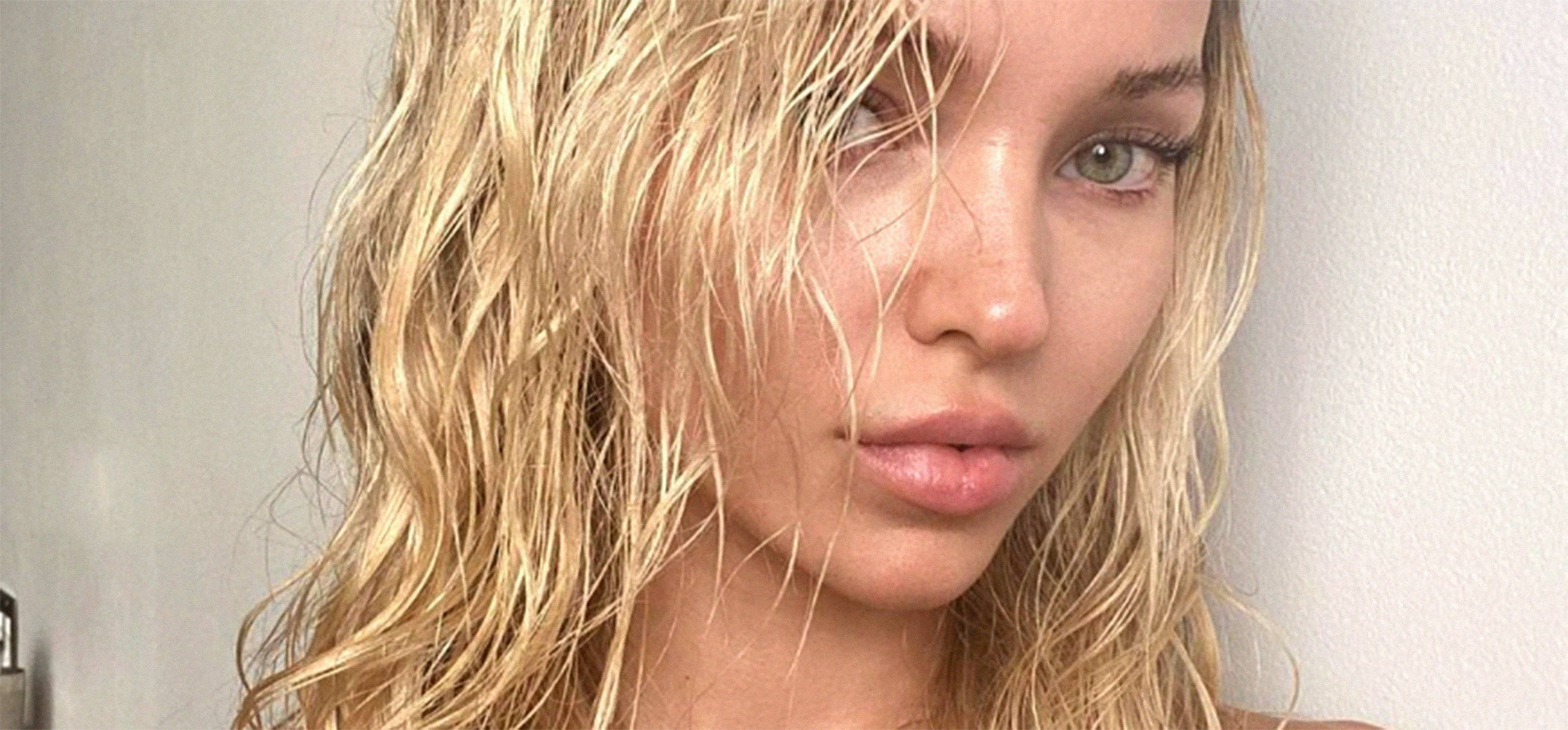dove cameron skin routine