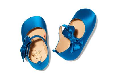 baby blue louboutin heels