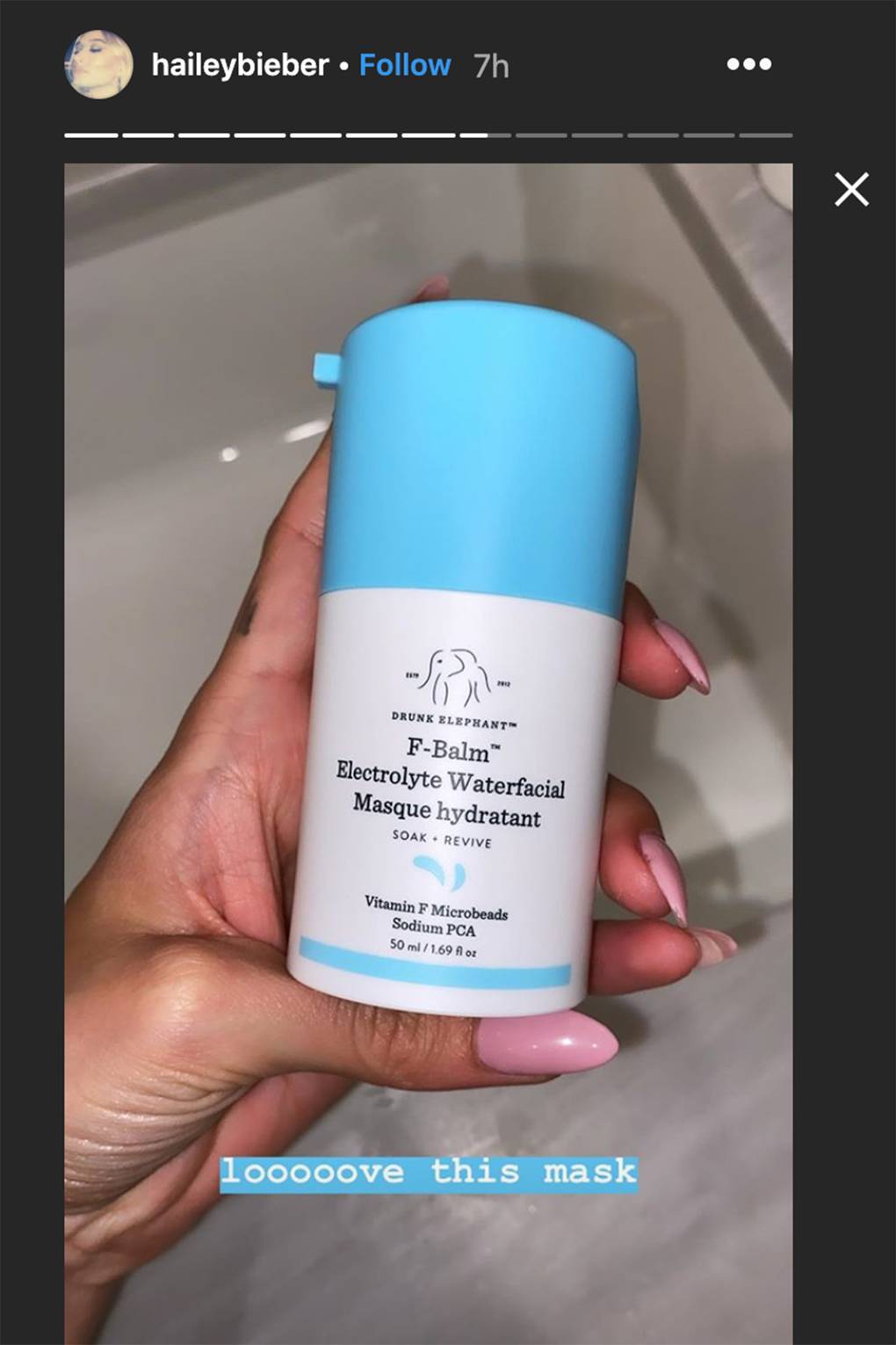 hailey bieber skincare