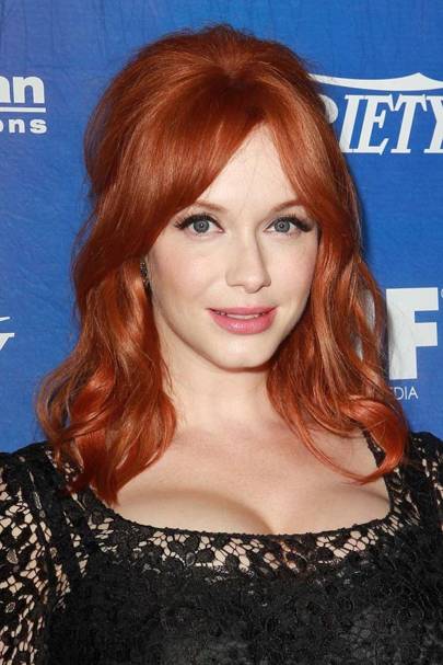 Christina Hendricks Look Book Celebrity Hair Hairstyles Make Up