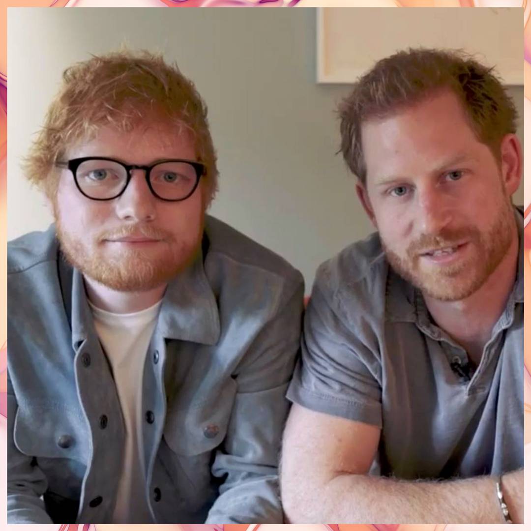 Image: Ed Sheeran and Prince Harry team up for World Mental Health Day