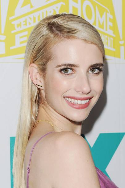 Celebrities With Wet Look Hair Slicked Back Styles Glamour Uk